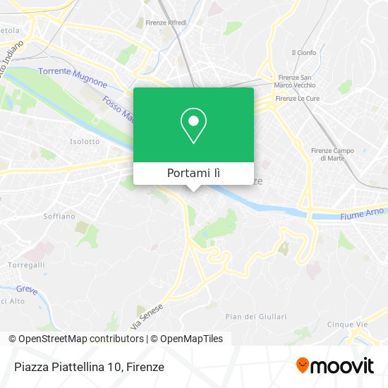 Mappa Piazza Piattellina 10