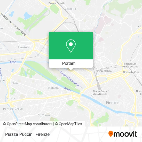 Mappa Piazza Puccini