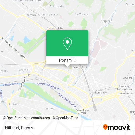 Mappa Nilhotel