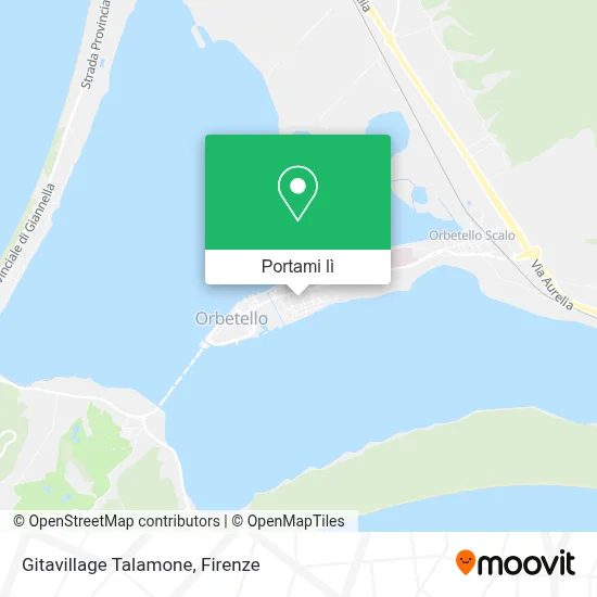 Mappa Gitavillage Talamone