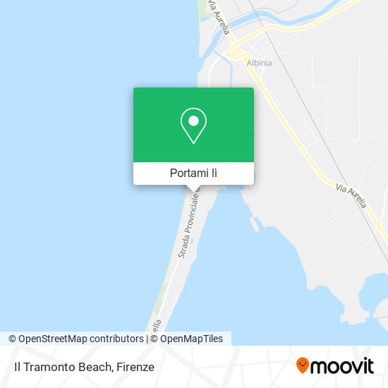 Mappa Il Tramonto Beach