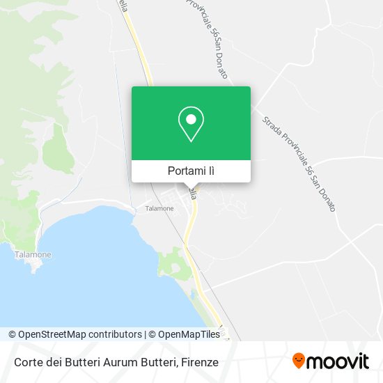 Mappa Corte dei Butteri Aurum Butteri