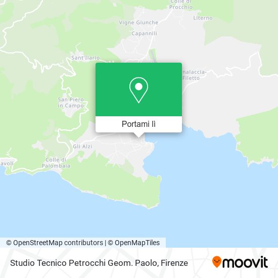 Mappa Studio Tecnico Petrocchi Geom. Paolo