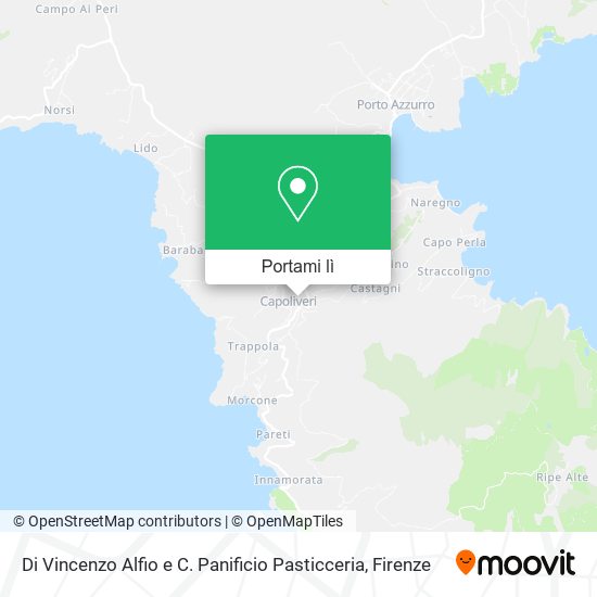 Mappa Di Vincenzo Alfio e C. Panificio Pasticceria