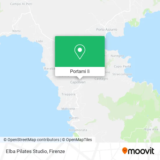 Mappa Elba Pilates Studio