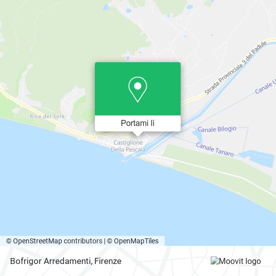 Mappa Bofrigor Arredamenti