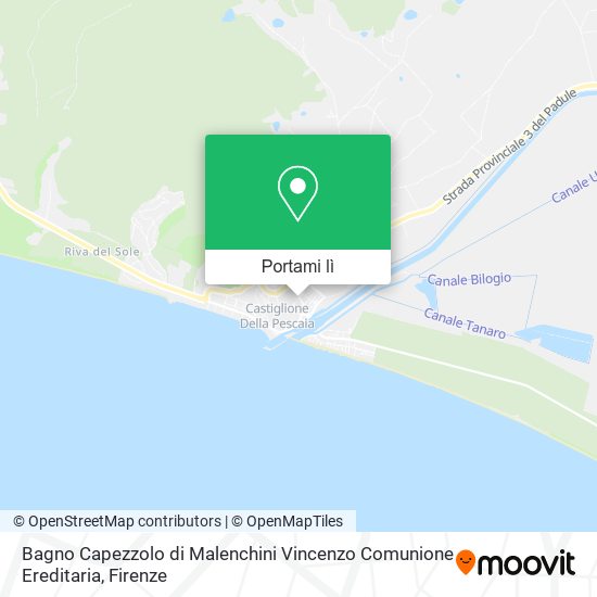 Mappa Bagno Capezzolo di Malenchini Vincenzo Comunione Ereditaria