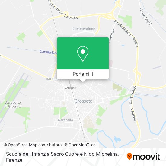 Mappa Scuola dell'Infanzia Sacro Cuore e Nido Michelina