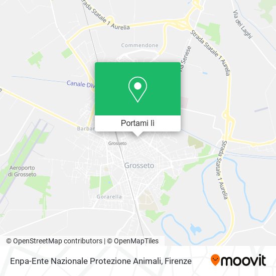 Mappa Enpa-Ente Nazionale Protezione Animali