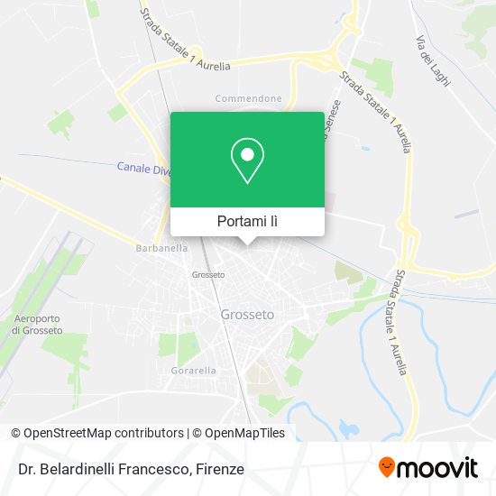 Mappa Dr. Belardinelli Francesco