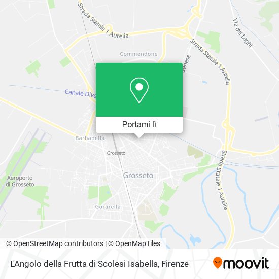 Mappa L'Angolo della Frutta di Scolesi Isabella
