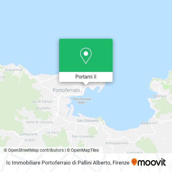 Mappa Ic Immobiliare Portoferraio di Pallini Alberto