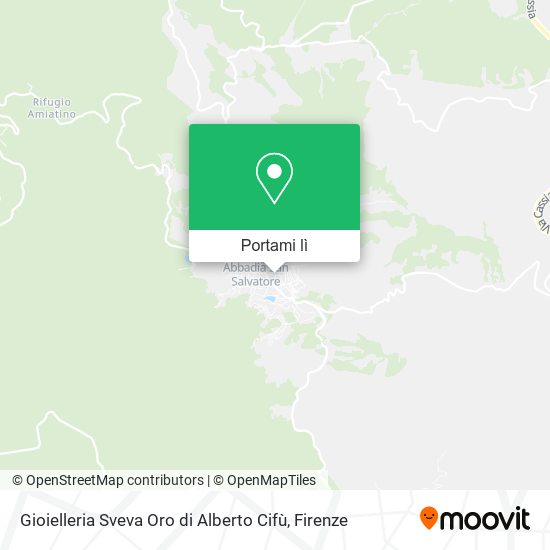 Mappa Gioielleria Sveva Oro di Alberto Cifù