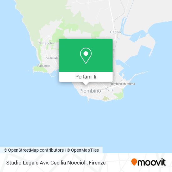 Mappa Studio Legale Avv. Cecilia Noccioli