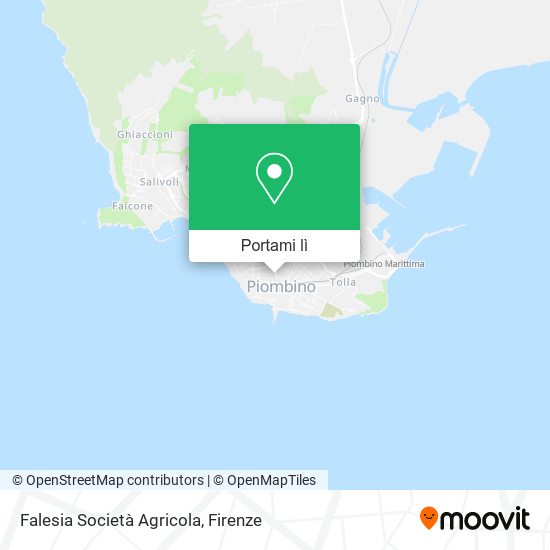 Mappa Falesia Società Agricola