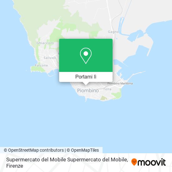 Mappa Supermercato del Mobile Supermercato del Mobile