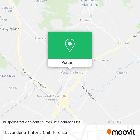 Mappa Lavanderia Tintoria Chiti