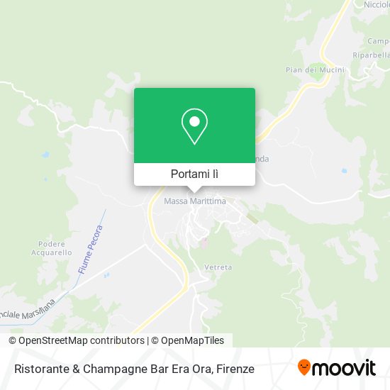 Mappa Ristorante & Champagne Bar Era Ora