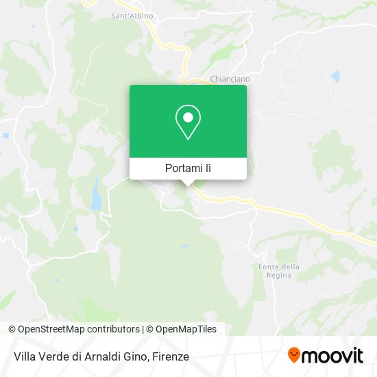 Mappa Villa Verde di Arnaldi Gino