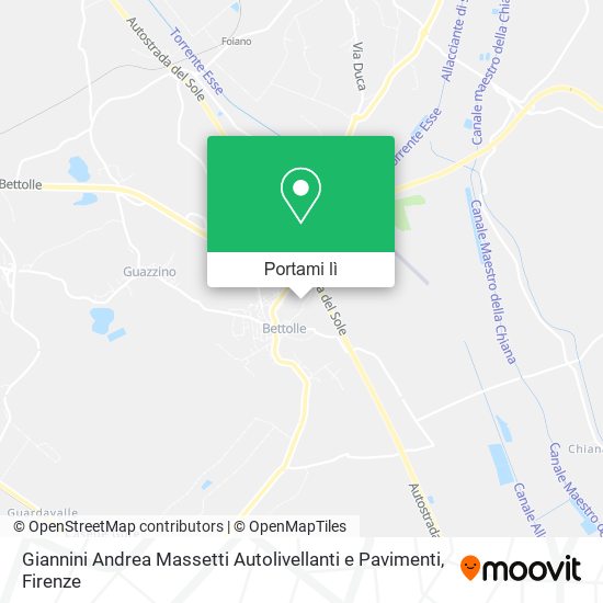 Mappa Giannini Andrea Massetti Autolivellanti e Pavimenti