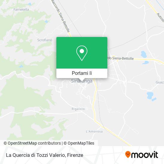 Mappa La Quercia di Tozzi Valerio
