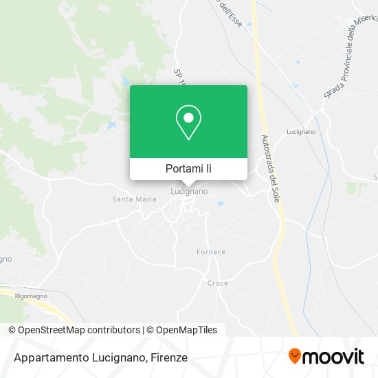 Mappa Appartamento Lucignano