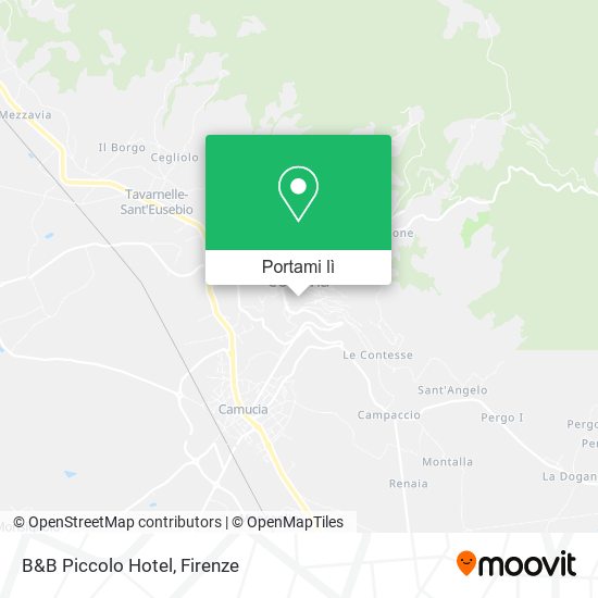 Mappa B&B Piccolo Hotel