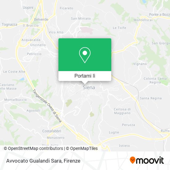 Mappa Avvocato Gualandi Sara