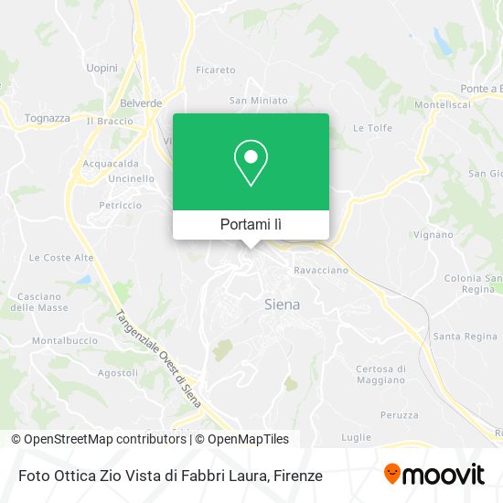 Mappa Foto Ottica Zio Vista di Fabbri Laura