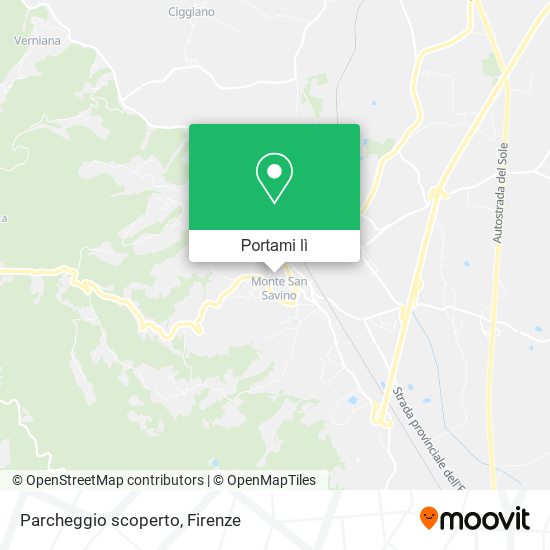 Mappa Parcheggio scoperto