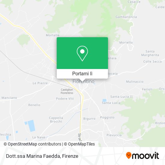 Mappa Dott.ssa Marina Faedda