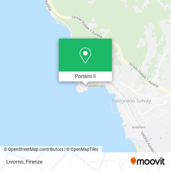 Mappa Livorno