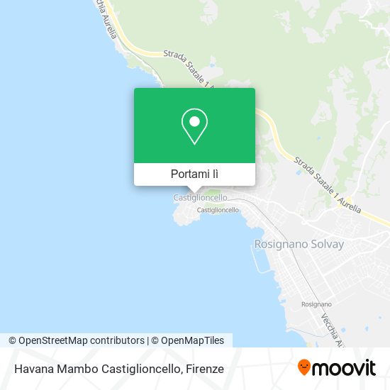 Mappa Havana Mambo Castiglioncello