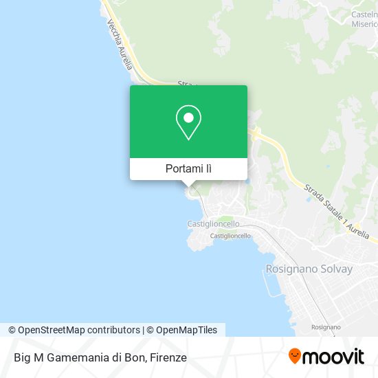 Mappa Big M Gamemania di Bon