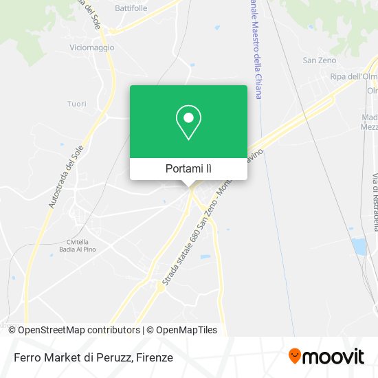 Mappa Ferro Market di Peruzz