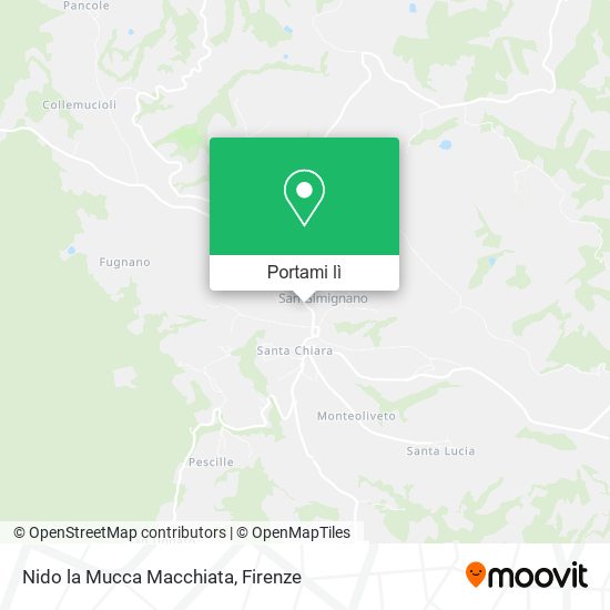 Mappa Nido la Mucca Macchiata