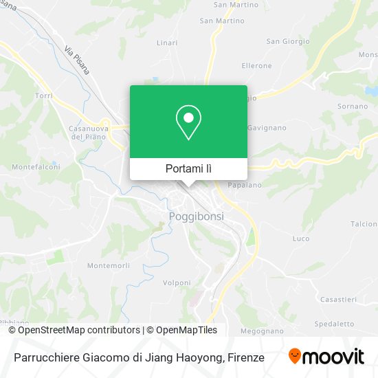 Mappa Parrucchiere Giacomo di Jiang Haoyong