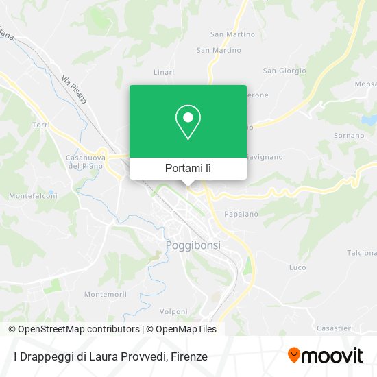 Mappa I Drappeggi di Laura Provvedi
