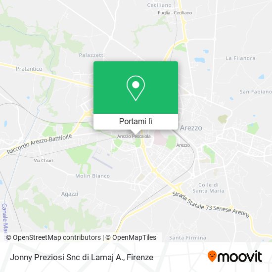 Mappa Jonny Preziosi Snc di Lamaj A.