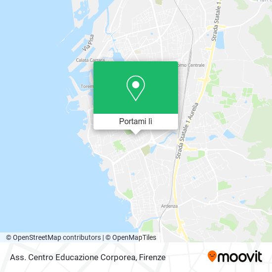 Mappa Ass. Centro Educazione Corporea