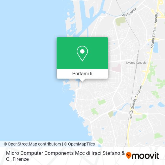 Mappa Micro Computer Components Mcc di Iraci Stefano & C.