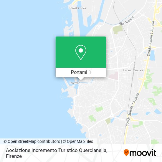 Mappa Aociazione Incremento Turistico Quercianella