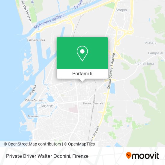 Mappa Private Driver Walter Occhini