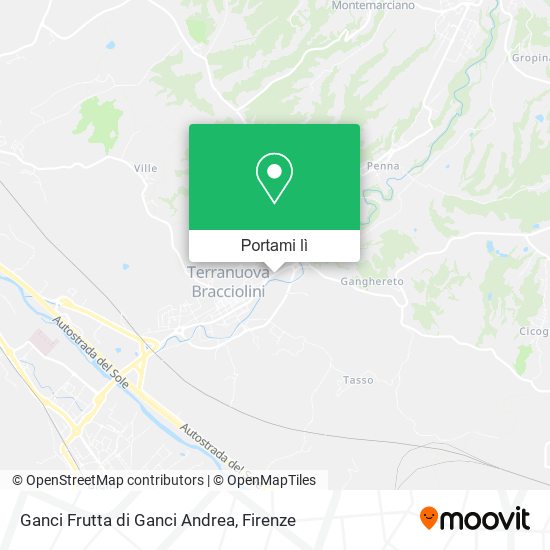 Mappa Ganci Frutta di Ganci Andrea