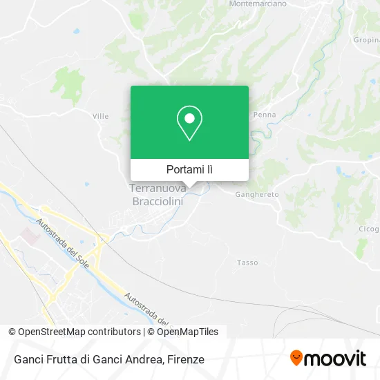 Mappa Ganci Frutta di Ganci Andrea