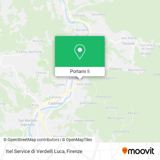 Mappa Itel Service di Verdelli Luca