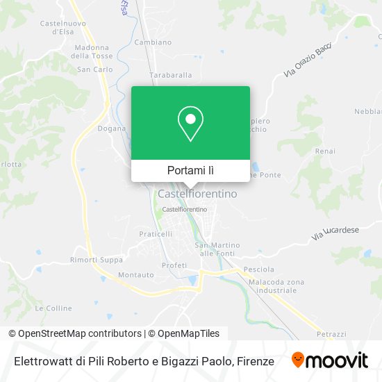 Mappa Elettrowatt di Pili Roberto e Bigazzi Paolo