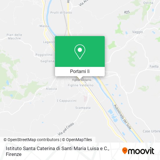 Mappa Istituto Santa Caterina di Santi Maria Luisa e C.