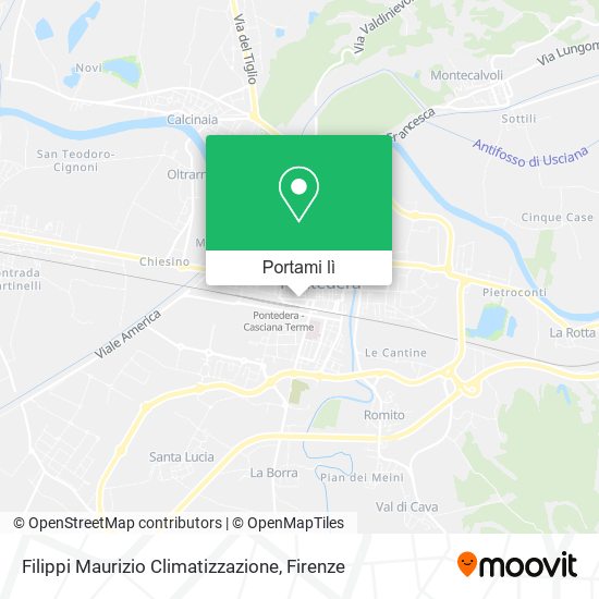 Mappa Filippi Maurizio Climatizzazione