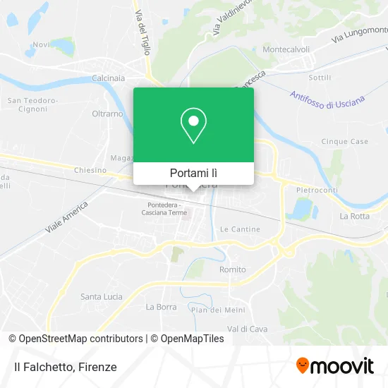 Mappa Il Falchetto